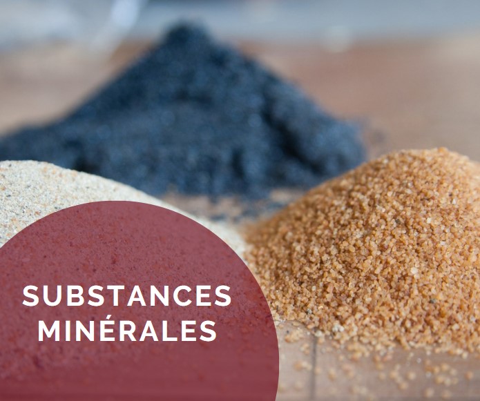 Substances minérales