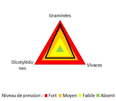 Niveau de pression adventices