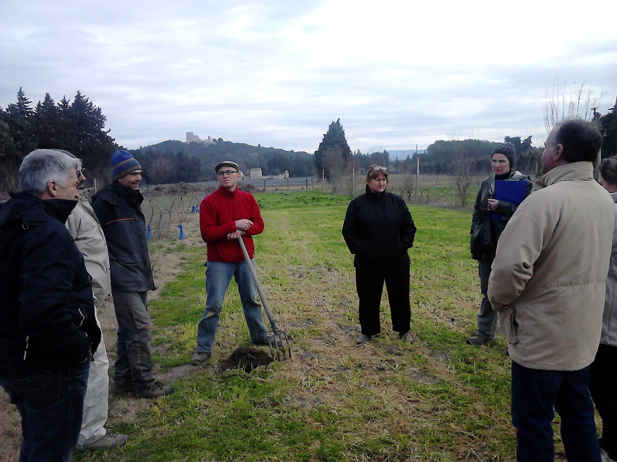 Visite en bout de champs