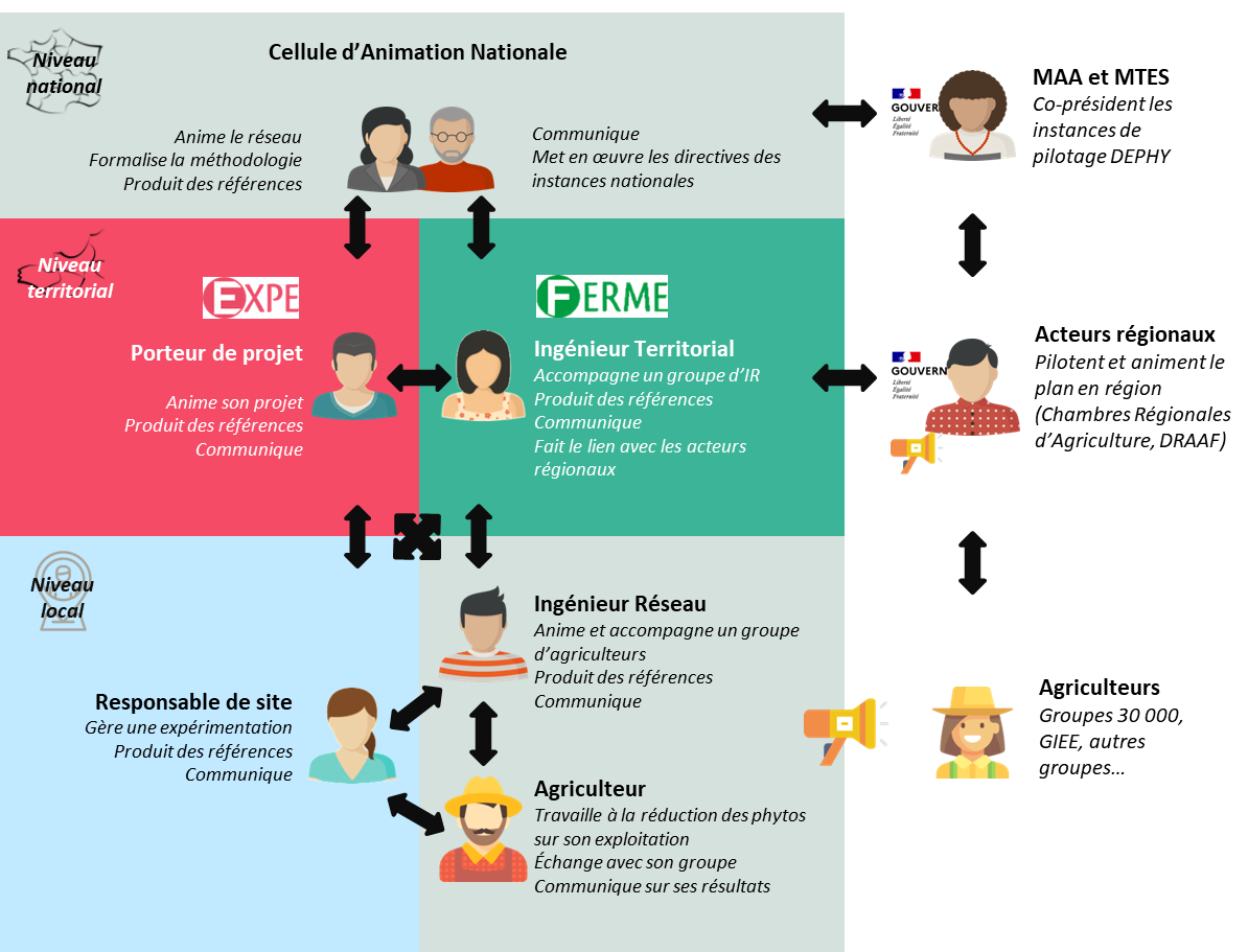 structure reseau dephy