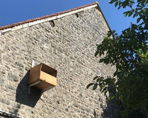 Nichoir à rapaces, Ferme de La Saussaye