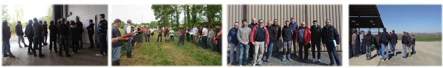 Photos de groupes d'agriculteurs