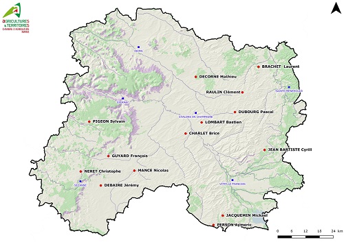Carte ferme dephy marne 2022