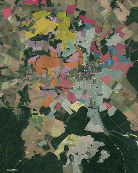 Carte parcellaire R2D2 2020