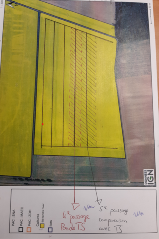 Plan du site de Bras sur Meuse