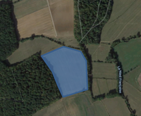 Parcelle retenue à Courcelles-Chaussy