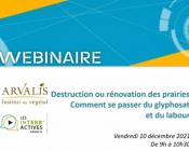 Webinaire Comment se passer du glyphosate sans labour