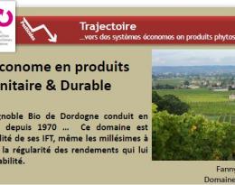 Vignoble économe en produits phytosanitaires & Durable
