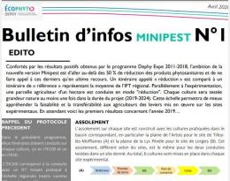 Bulletin d'information MiniPest n°1 Avril 2020