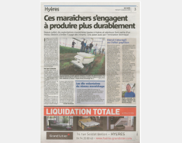 Journée "Découverte robot désherbeur" - VarMatin 05-11-2016