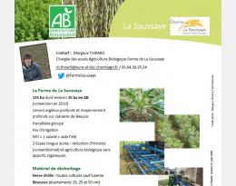 Mémo Bio Saussaye v2020