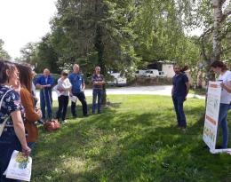 Présentation de la ferme lors du séminaire DEPHY GCPE 2019