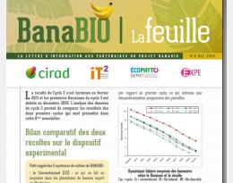 Banabio - Lettre d'information n°6 mai 2021
