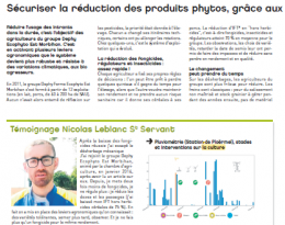 Sécuriser la baisse des phytos avec le groupe DEPHY