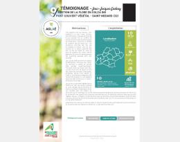 Témoignage Colza AB post couvert