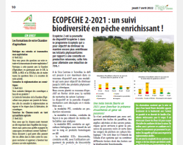 L'agri - avril 2022 - Centrex - biodiversité