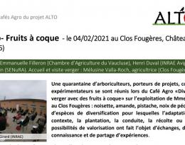 Café Agro 2021 - Diversifier avec des fruits à coque