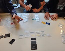 Atelier choix des couverts