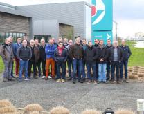 rassemblement du groupe dephy et 30000 du gouessant à une journée "agronomie"