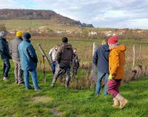 Groupe Dephy dans les vignes - Côtes de Toul