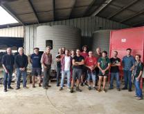 Anciens et nouveaux membres du groupe DEPHY Ferme